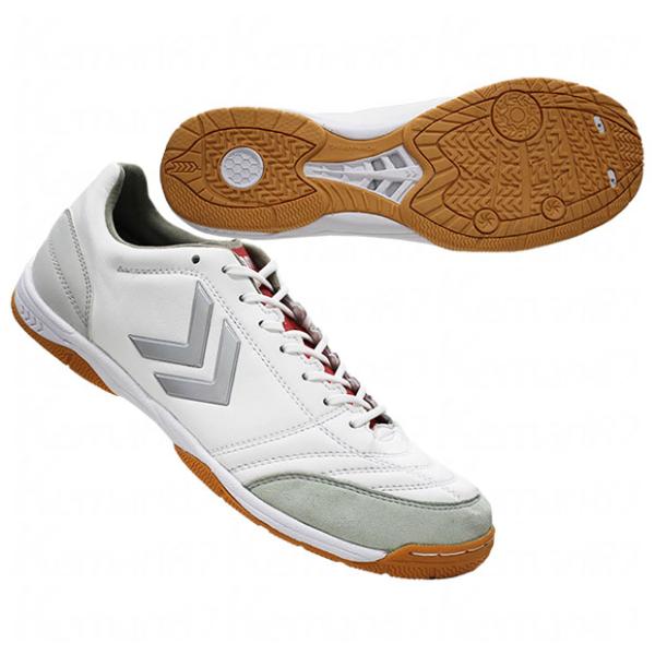 hummel アピカーレ 5 SL WIDE PG ホワイト×レッド 【hummel