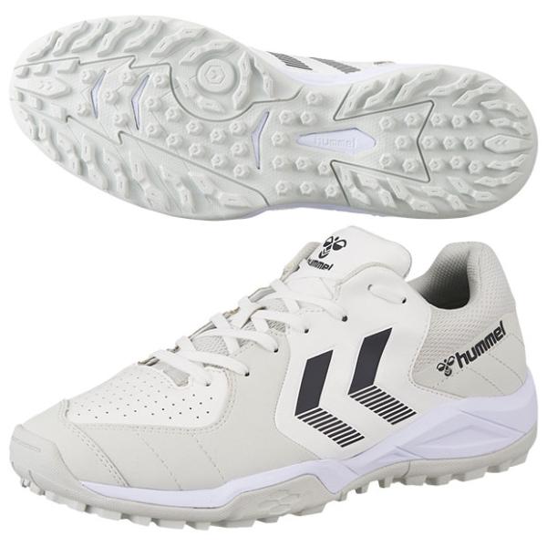 グランドシューター 7　ホワイト×グレー　【hummel|ヒュンメル】ハンドボールシューズhas6020-1092