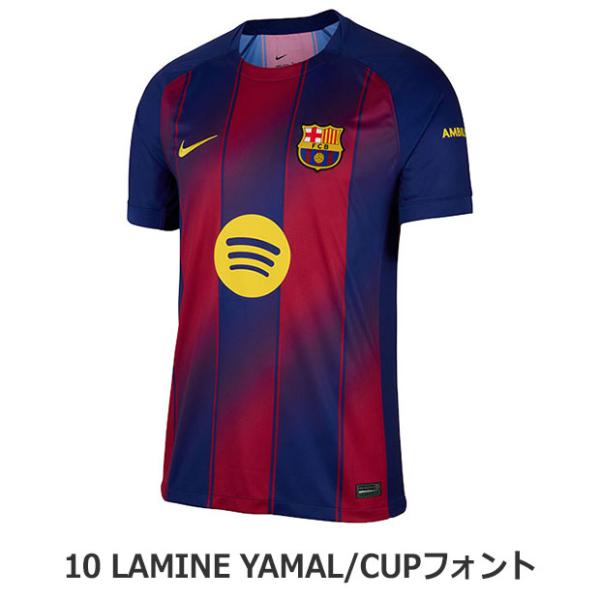 バルサ 25/26 半袖 Nike レプリカ 新品 タグ付 CLパッチ ヤマル バルサ 25/26 半袖 Nike レプリカ 新品 タグ付 CLパッチ ヤマル