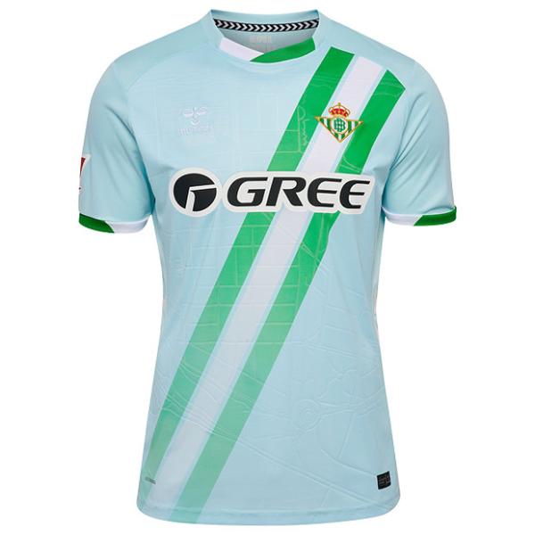 レアルベティス 25-26 アウェイ 半袖レプリカユニフォーム　【hummel|ヒュンメル】クラブチームレプリカウェアーhm231221-7770 hummel（ヒュンメル） レアルベティス 25-26 アウェイ 半袖レプリカ