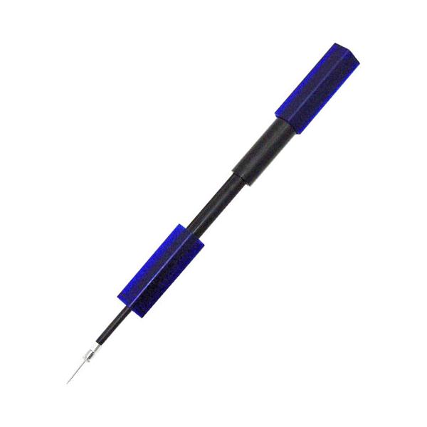 ホースと針が本体に収納できるので、かさばらずコンパクト。◆プラスチック◆直径3.7×長さ21cm◆重量125g◆空気針付