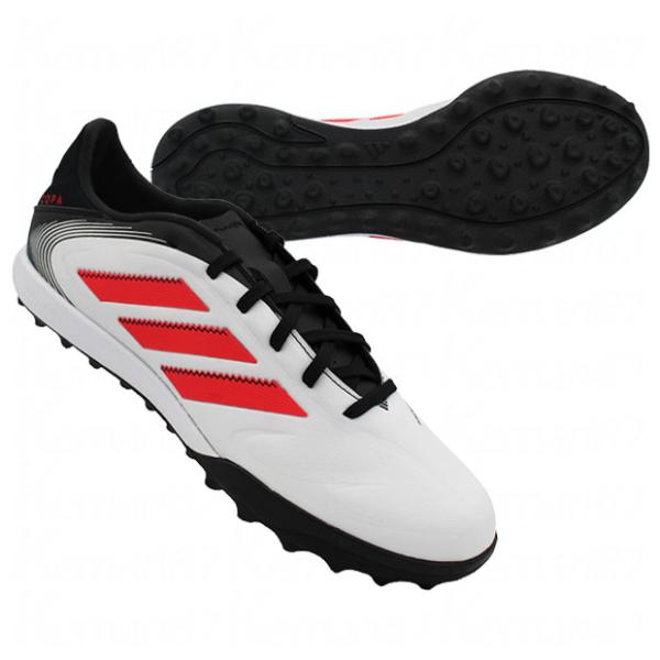 adidas コパピュア3 サッカーシューズ ホワイト/レッド　HG adidas（アディダス） コパ ピュア 3 LEAGUE TF フットウェアホワイト