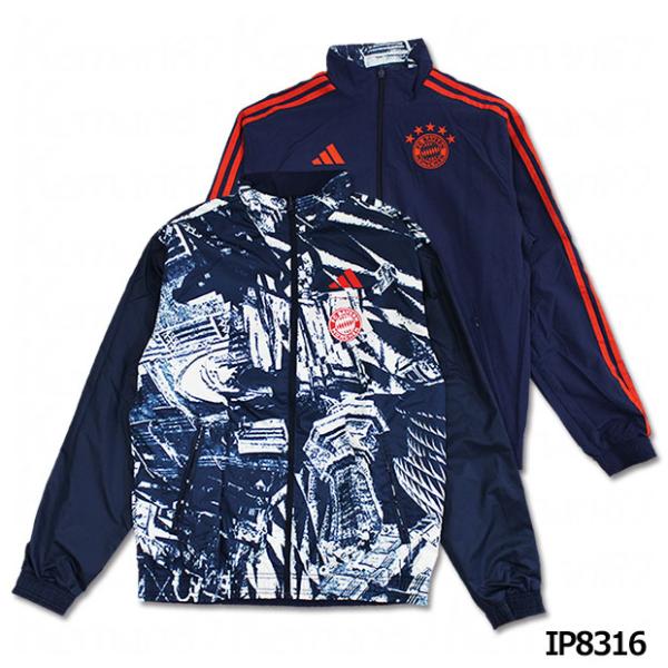 バイエルン　アンセムジャケット　トラックジャケット　ナイロンジャケット 24-25 バイエルン・ミュンヘン アンセムジャケット／サッカー