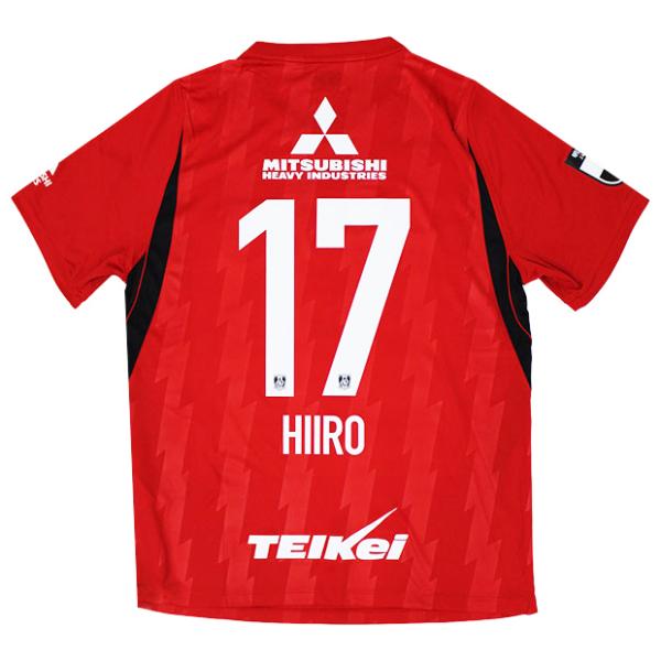 浦和レッズ 26-27 ホーム 半袖レプリカユニフォーム 17.小森飛絢 【NIKE|ナイキ】クラブチームレプリカウェアーir0409-614-17-