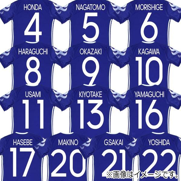 サッカー日本代表 ホーム メモリアルユニフォーム ネーム ナンバーマーキングセット Jfa17 Mark th Kemari87 Paypayモール店 通販 Paypayモール