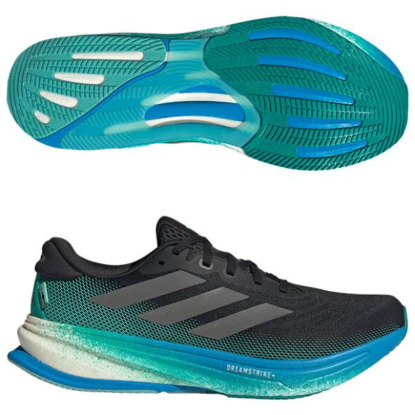 スーパーノヴァ ライズ 2 ランニング　コアブラック×アイアンメタリック　【adidas|アディダス】ランニングシューズji1408