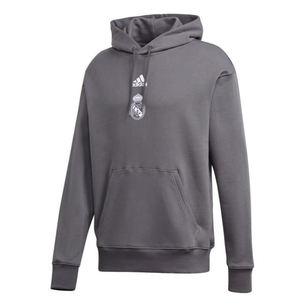 adidas（アディダス） レアルマドリッド SSP フーディー グレー