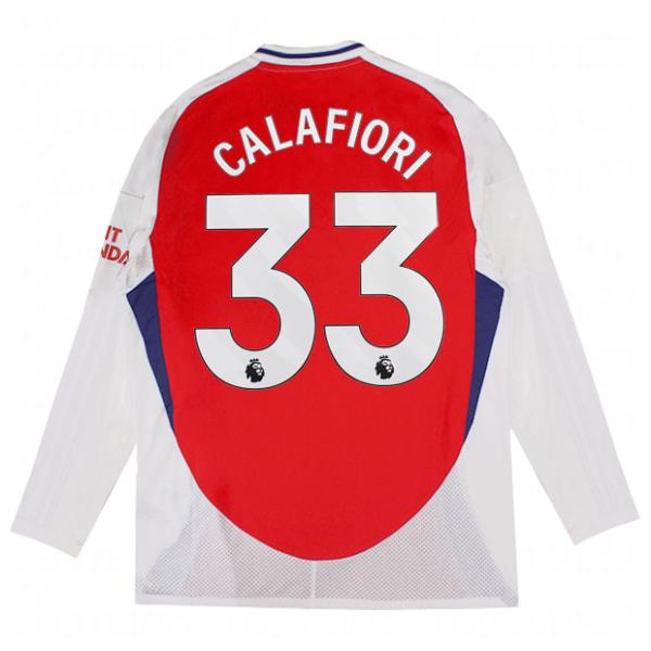 adidas アーセナル 24-25 ホーム 長袖レプリカユニフォーム 33