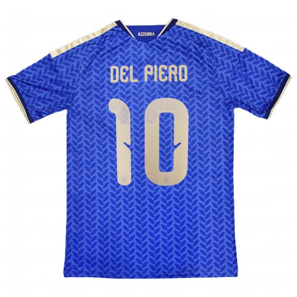 イタリア代表 2026 ホーム 半袖レプリカユニフォーム 10.デル・ピエロ 【adidas|アディダス】ナショナルチームレプリカウェアーjvf06-
