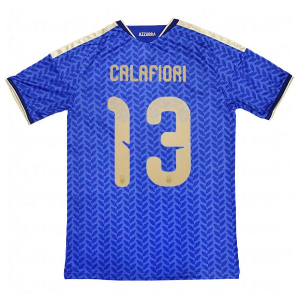 イタリア代表 2026 ホーム 半袖レプリカユニフォーム 13.リッカルド・カラフィオーリ 【adidas|アディダス】ナショナルチームレプリカウェア