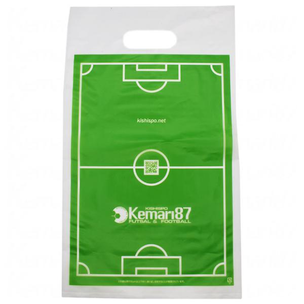 ■注意事項※大量に袋が必要な場合などにご注文ください。キシスポオリジナル、小物用袋。Kemari87KISHISPOロゴデザインのショッパーバッグ。プレゼント用の袋としても活躍。サイズ：F(約24×41cm)カラー：ブルー