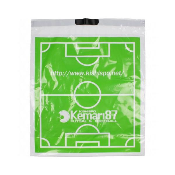 ■注意事項※大量に袋が必要な場合などにご注文ください。キシスポオリジナル、ビニールバッグ。Kemari87KISHISPOロゴデザインのショッパーバッグ。ランドリーバッグの代用やプレゼント用の袋としても活躍。サイズ：F(45×37.5cm)...
