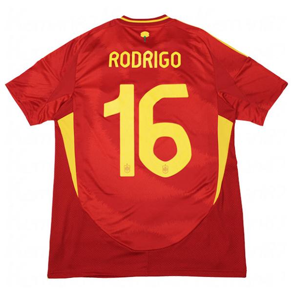 【新品未使用】ロドリ スペイン代表 オーセンティックユニフォーム ※値下げ交渉可 adidas スペイン代表 2024 ホーム 半袖レプリカユニフォーム 16