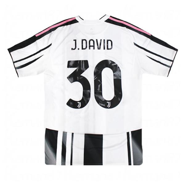 ユベントス 25-26 ホーム 半袖レプリカユニフォーム　30.ジョナサン・デイヴィッド　【adidas|アディダス】クラブチームレプリカウェアーkpk59-jj4320-30-j adidas（アディダス） ユベントス 25-26 ホーム 半袖レプリカ