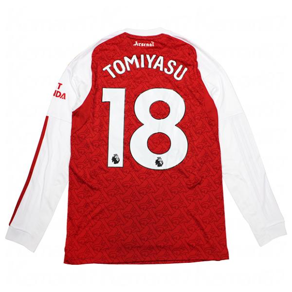 adidas アーセナル 25-26 ホーム 長袖レプリカユニフォーム 18.冨安健