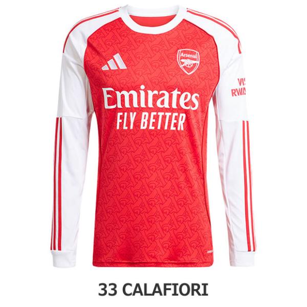 adidas（アディダス） 【爆買】アーセナル 25-26 ホーム 長袖レプリカ