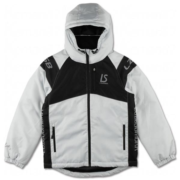 ルースイソンブラ シックインナーコットンジャケット ライトグレー