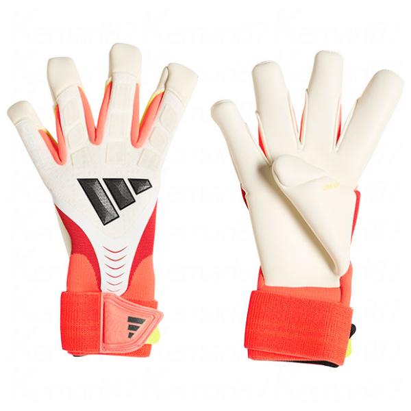 アディダス、大人/メンズ用ゴールキーパーグローブ。プレデターシリーズとのデザイン連動モデル。優れたグリップ力と衝撃吸収性を備えたモデル。通気性に優れたフュージョンメッシュを使用し、快適なグローブ内環境をキープ。URG 2.0+テクノロジーが...