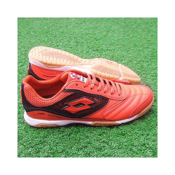 フットサルプロ 4 ID オレンジ×ブラック 【lotto|ロット】フットサル