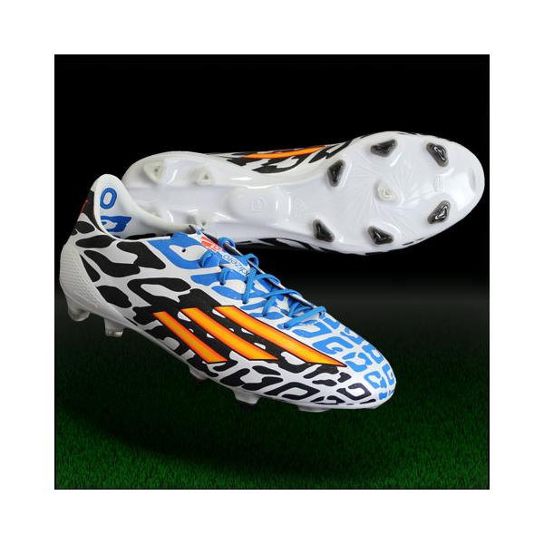 adidas アディゼロ F50 FG LM WC ランニングホワイト×ソーラー adidas アディゼロ F50 FG LM WC ランニングホワイト×ソーラー