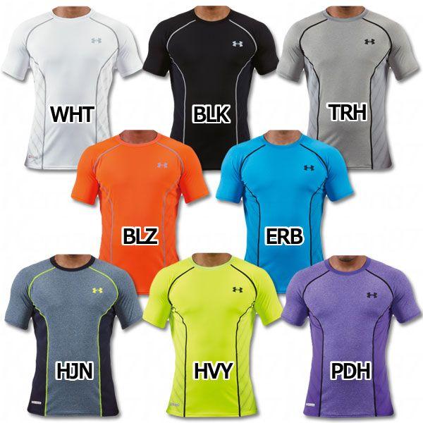 UNDER ARMOUR UA アーマーベントヒートギアフィッティド SS