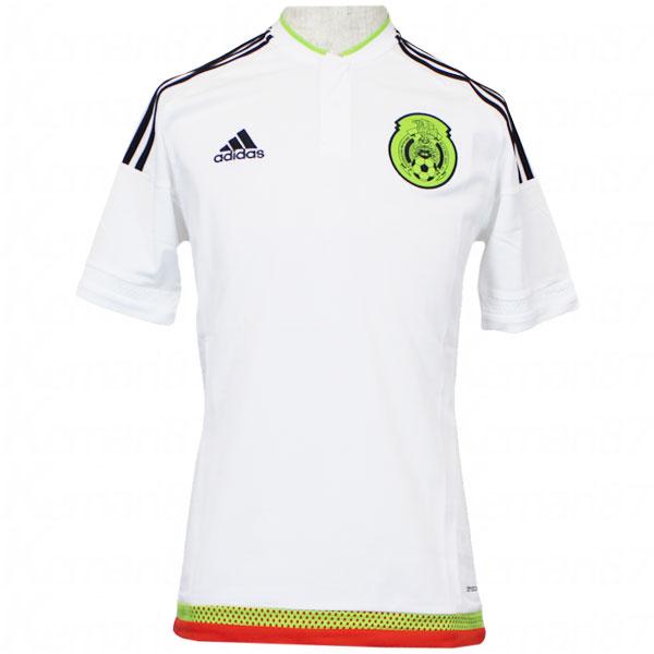 メキシコ製 アディダス サッカーユニフォーム 古着 M メキシコ代表　半袖 adidas 【アディダス】2014/16メキシコ代表 ホーム 半袖