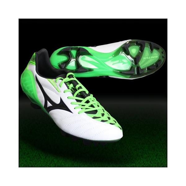 MIZUNO ウエーブイグニタス 3 MD ホワイト×ブラック×グリーン