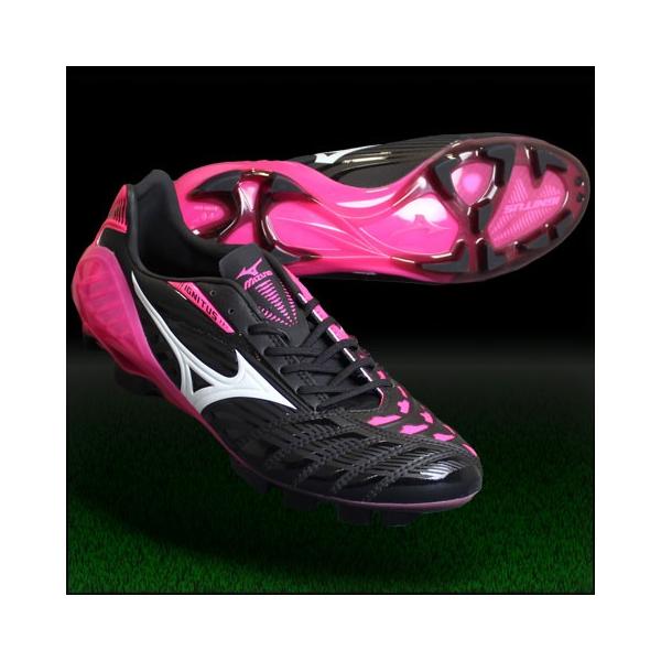 MIZUNO（ミズノ） ウエーブイグニタス 3 MD ブラック×ホワイト×ピンク