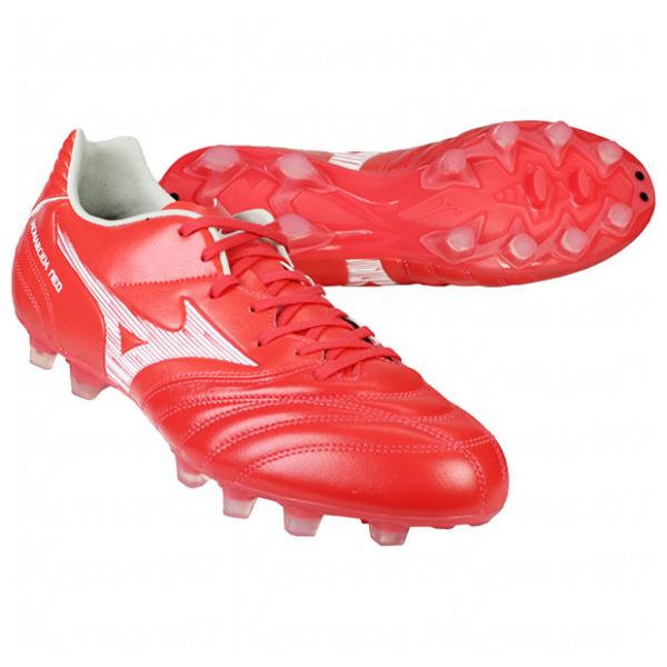 モナルシーダneo3エリート　Mizuno サッカーシューズ ホワイト/レッド モナルシーダ NEO 3 ELITE ホワイト×レッド | ゲキサカFCストア