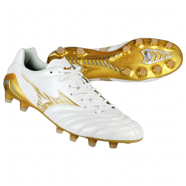 MIZUNO ミズノ モナルシーダ ネオ3 ELITE(ホワイト×ゴールド) P1GA262050 サッカー スパイク MONARCIDA MIZUNO（ミズノ） モナルシーダ NEO 3 ELITE スーパーホワイトパール