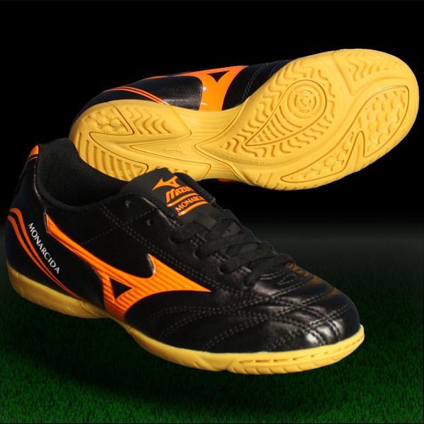 MIZUNO（ミズノ） モナルシーダ FS Jr. IN ブラック×オレンジ 【MIZUNO