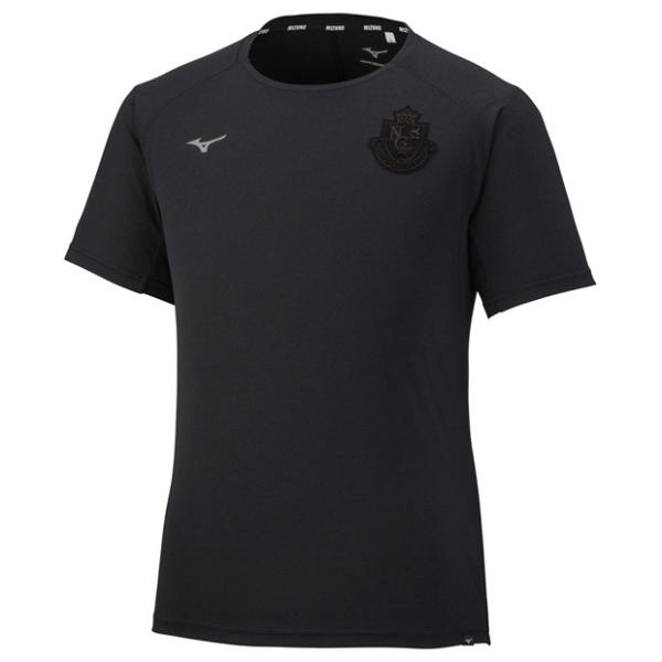 ミズノ　MIZUNO　名古屋グランパス　ユニフォーム　Tシャツ MIZUNO（ミズノ） 名古屋グランパス 移動用半袖Tシャツ ブラック