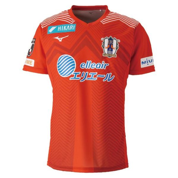 MIZUNO - 新品 J2愛媛FC サッカーユニホーム　オーセンティック　サイズL MIZUNO 愛媛FC 2019 ホーム 半袖オーセンティックユニフォーム