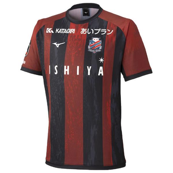MIZUNO（ミズノ） コンサドーレ札幌 2025 ホーム 半袖オーセンティック