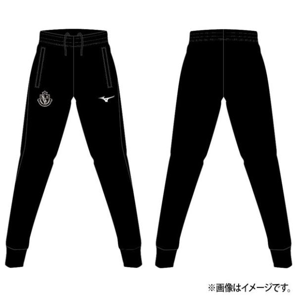 名古屋グランパス　移動着　パンツ MIZUNO（ミズノ） 名古屋グランパス 移動用パンツ ブラック 【MIZUNO