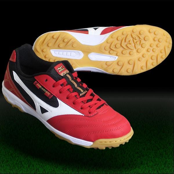 Mizuno フットサルシューズ レッド/ホワイト