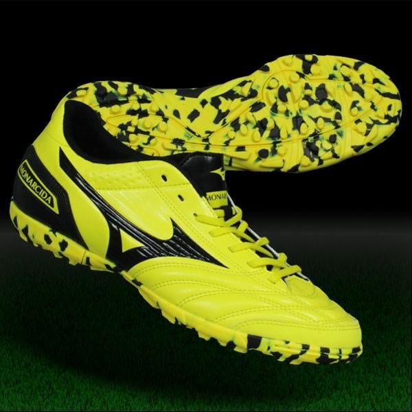 Mizuno モナルシーダ プロ TFターフ ブラック×イエロー 27cm MIZUNO（ミズノ） モナルシーダ FS TF イエロー×ブラック 【MIZUNO
