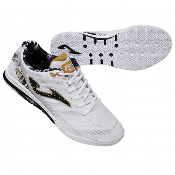 Joma 爆買!! レガテ リバウンド IN ホワイト×ゴールド 【JOMA