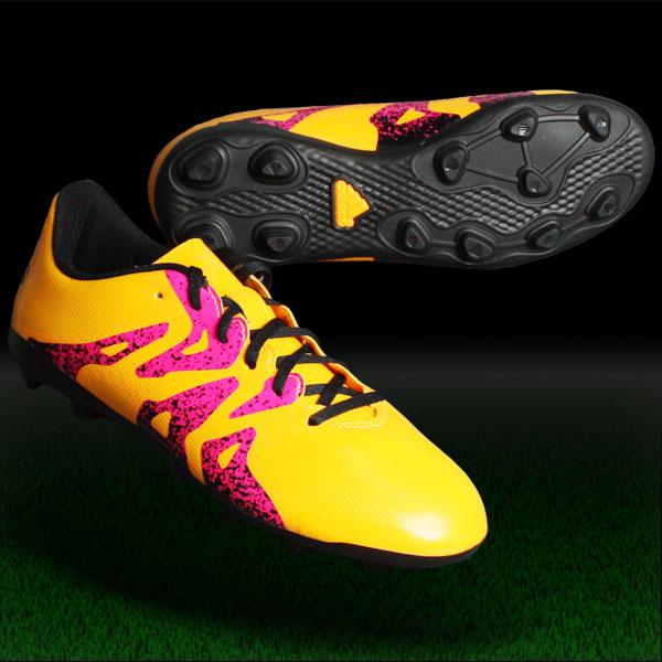 adidas X 15.4 AI1 J S74598ジュニアサッカースパイク adidas エックス 15.4 AI1 J ソーラーゴールド×コアブラック