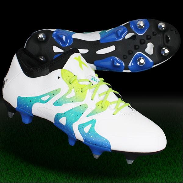 adidas（アディダス） エックス 15.1 SG ランニングホワイト×セミ