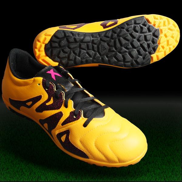 adidas エックス 15.3 TF LE ソーラーゴールド×コアブラック