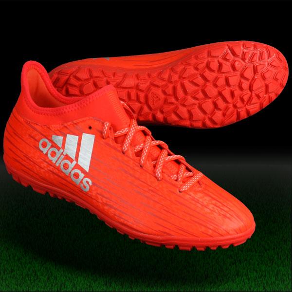 adidas エックス 16.3 TF ソーラーレッド×シルバーメット adidas エックス 16.3 TF ソーラーレッド×シルバーメット