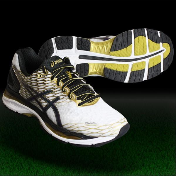 ASICS（アシックス） ゲル ニンバス 18 ホワイト×ブラック 【asics