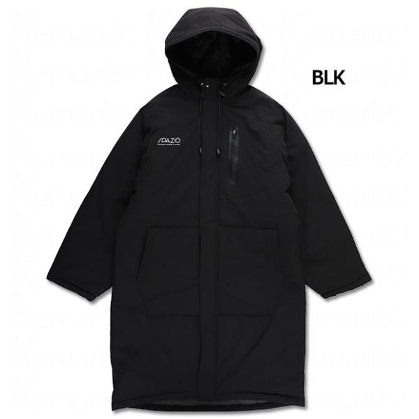 テクニカルラインベンチコート　【Spazio|スパッツィオ】サッカーフットサル防寒ウェアーtp-0658 Spazio（スパッツィオ） テクニカルラインベンチコート 【Spazio