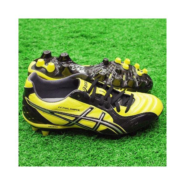 asics - 【新品タグ付】アシックス　リーサルスナイパー　イエロー　23.5 フットサル ASICS (アシックス) ASICS/リーサル スナイパー/イエローX