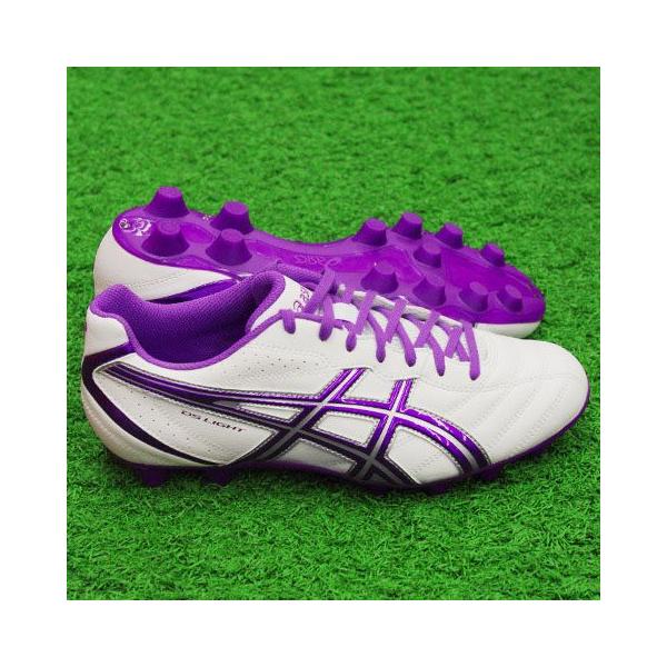 ASICS サッカーシューズ ホワイト / ゲントリーパープル アシックス サッカースパイク DSライト X-FLY PRO 2 ホワイト