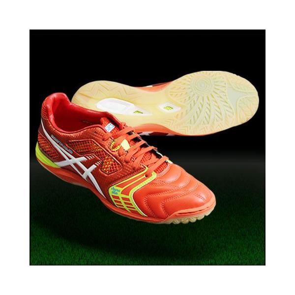 ASICS（アシックス） デスタッキ 4 K オレンジレッド×ホワイト 【asics