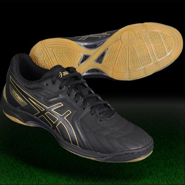 ASICS フットサルシューズ カルチェットfs3 25㎝ ASICS カルチェット FS 3 ブラック×ブラック 【asics|アシックス