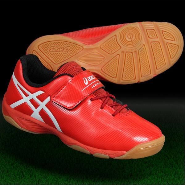 ASICS（アシックス） ジュニア ジュニオーレ 4 IN レッド×ホワイト