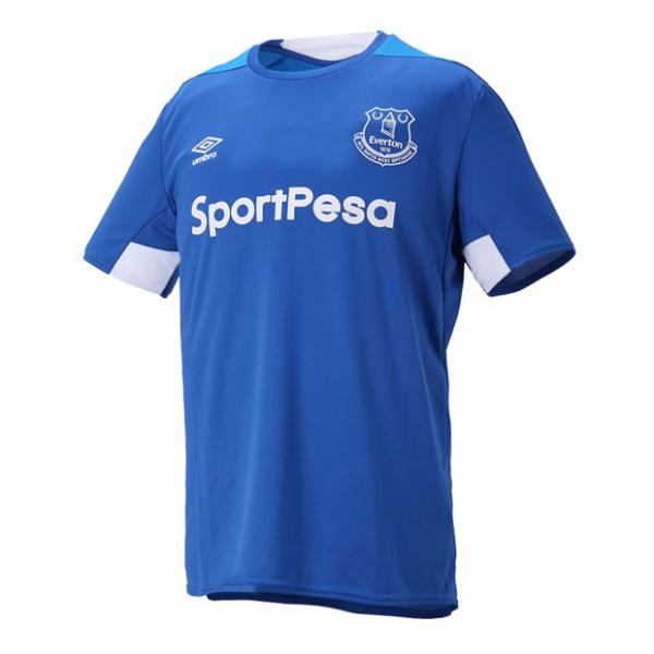 umbro（アンブロ） エバートン 半袖トレーニングジャージ ブルー